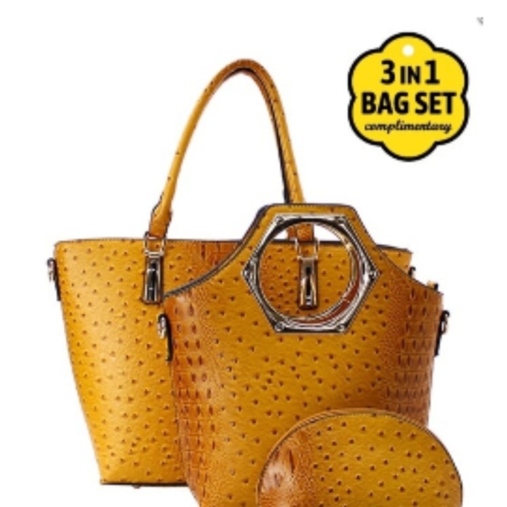 3-Piece Handbag Set by Boutique Designer from Atlanta, GA.